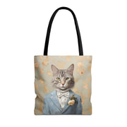 Sophisticated Maine Coon Tote Bag - Wedding-Inspired Cat Lover Gift