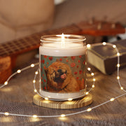 Happy Chow-Chow Candle – Vintage Art Dog Lover Gift