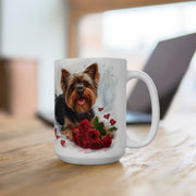 Yorkie Valentine's Mug – Adorable Yorkshire Terrier Gift for Coffee Lovers