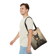 Regal Chihuahua Tote Bag, Artistic Canvas Eco-Friendly Pet Lover's Carryall