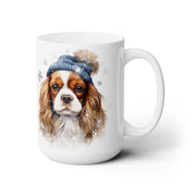 Cavalier King Charles Spaniel Winter Mug | Dog Lover Gift | Cozy Coffee Cup - Darwin & Rose