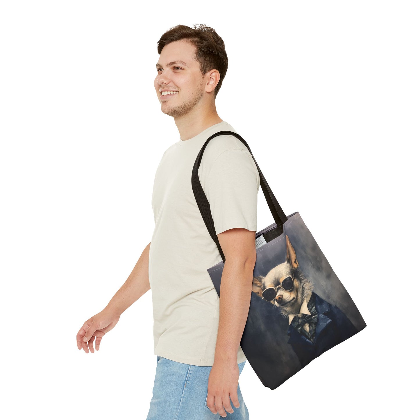 Chic Chihuahua Tote Bag – Trendy Canvas Accessory for Dog Lovers