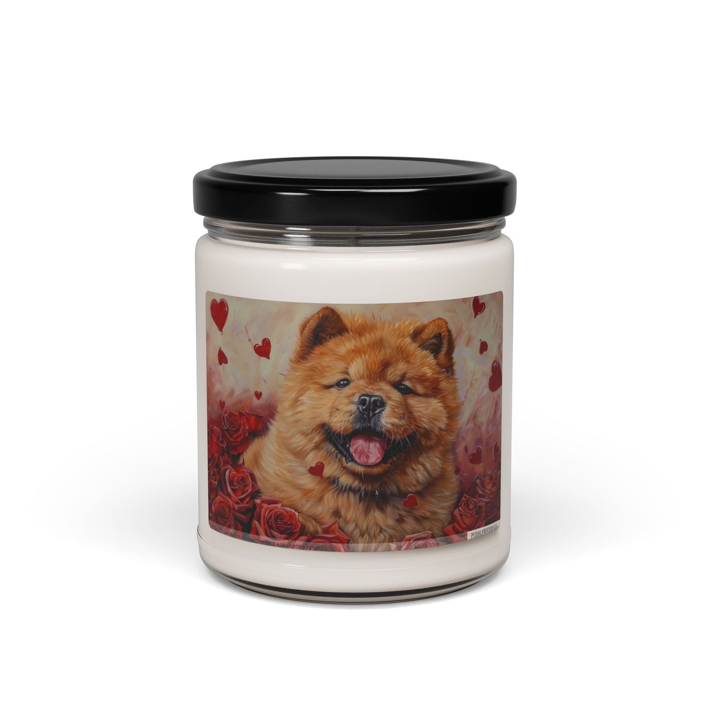 Charming Chow-Chow Candle – Pet Lover Gift with Heartfelt Design