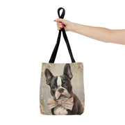 Chic French Bulldog Tote Bag, Canvas Market and Gift for Dog Lovers