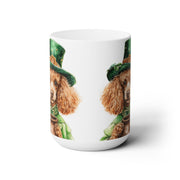 Poodle St. Patrick's Day Coffee Mug - Lucky Pup Gift Idea