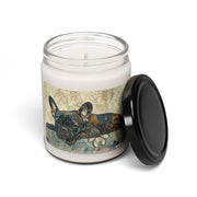 Frenchie Bliss Candle – Vintage Art Soy Candle Gift for Dog Lovers