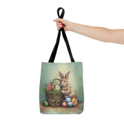 Easter Bunny Blossom Basket Tote – Perfect Spring Accessory