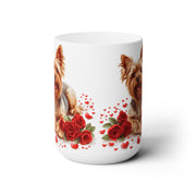 Yorkie Valentine’s Day Mug – Yorkshire Terrier Gift for Dog Lovers