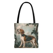 Beagle Charm Canvas Tote Bag - Artistic Eco-Friendly Dog Lover Gift