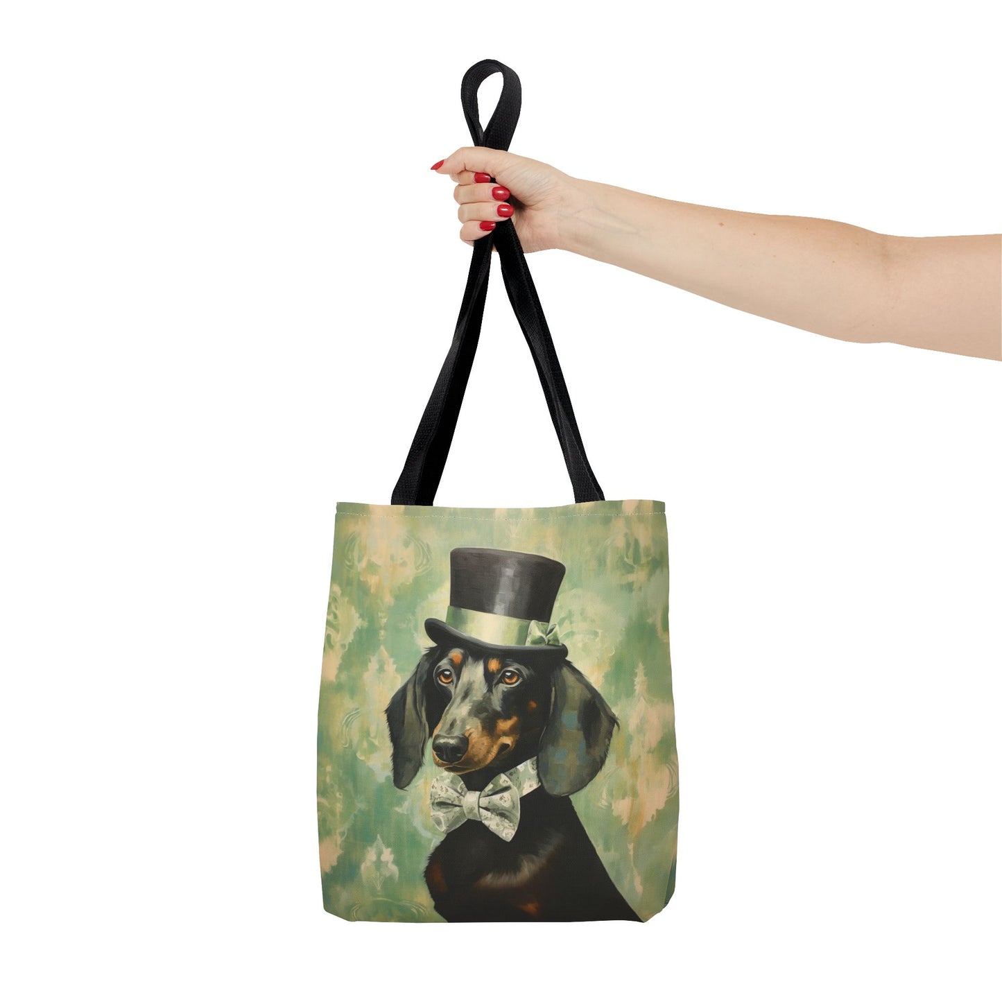 Dapper Dachshund Tote Bag - Chic, Stylish Eco-Friendly Accessory