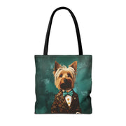 Yorkie Elegance Tote Bag – Chic Eco-Friendly Gift for Dog Lovers