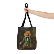 Regal Pomeranian Tote Bag, Eco-Friendly Canvas Art Shopper