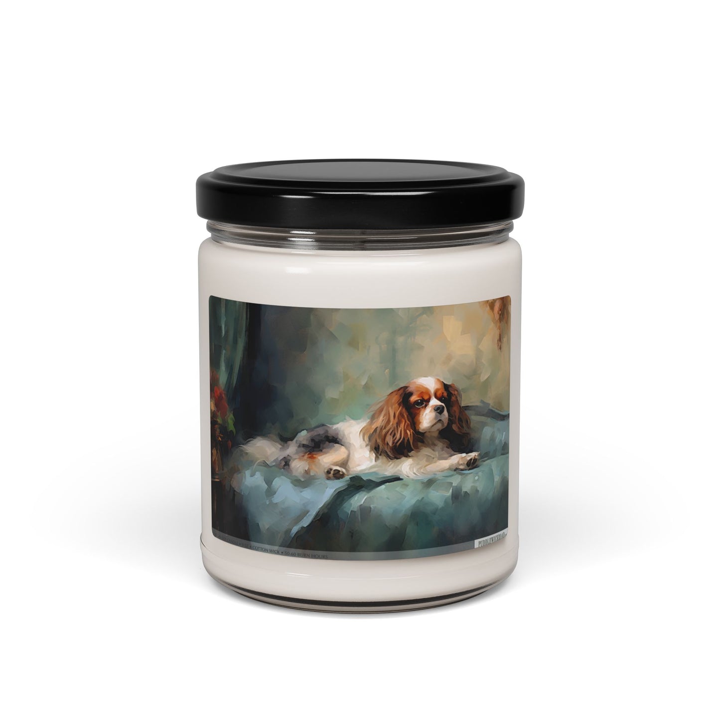 Cavalier King Charles Candle – Cozy Gift for Dog Lovers