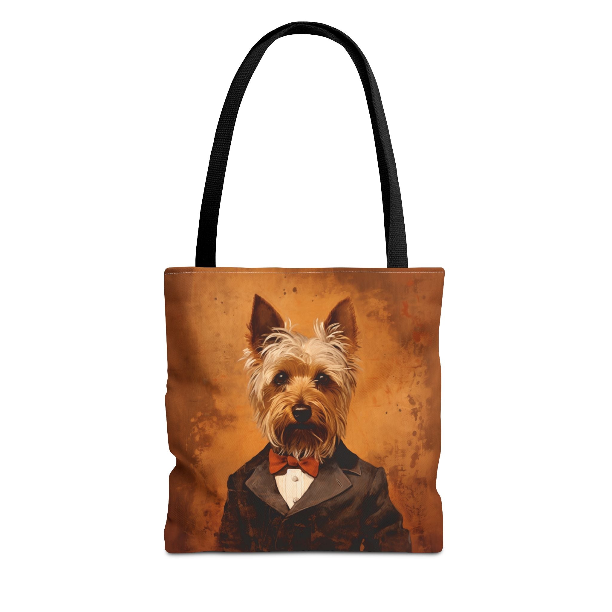 Yorkie Gentleman Tote Bag - Elegant and Eco-Friendly for Dog Lovers