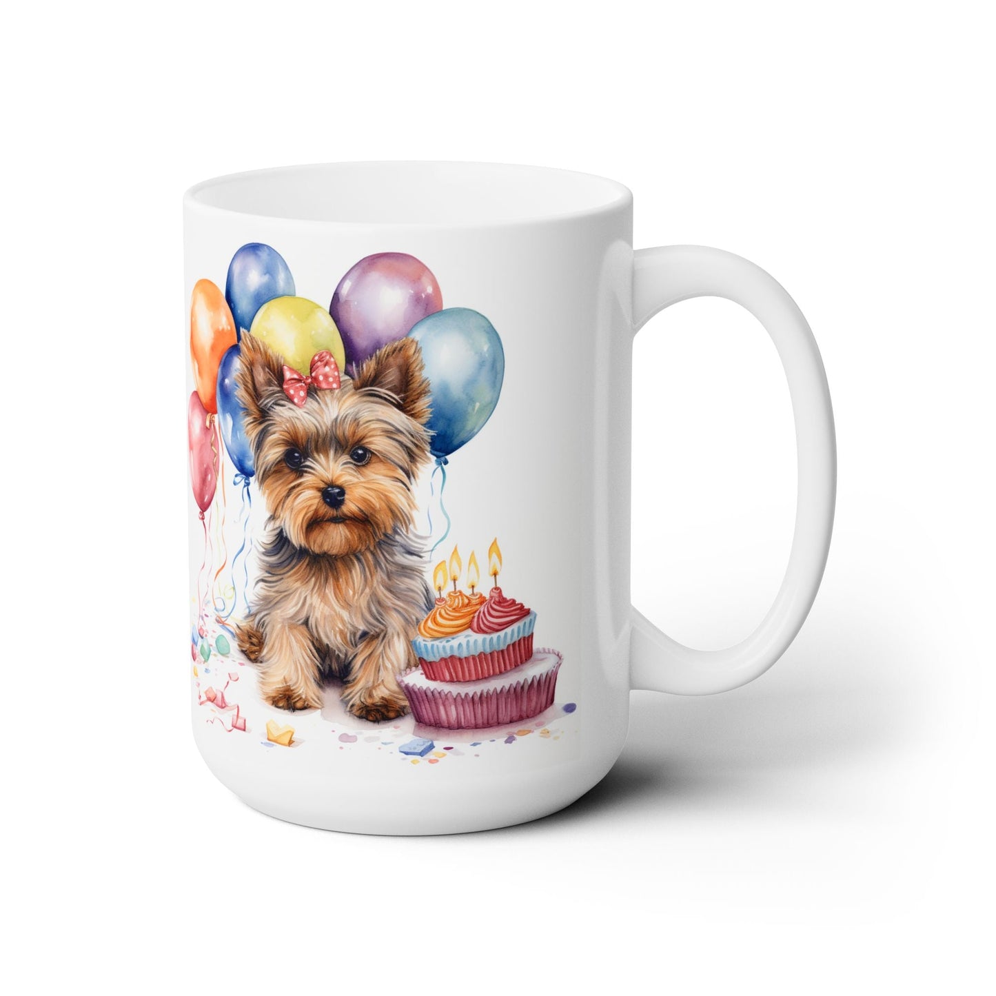 Yorkie Birthday Celebration Mug – Perfect Gift for Yorkie Lovers