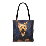 Yorkie Elegance Tote Bag – Stylish Dog Lover’s Reusable Shopping Bag