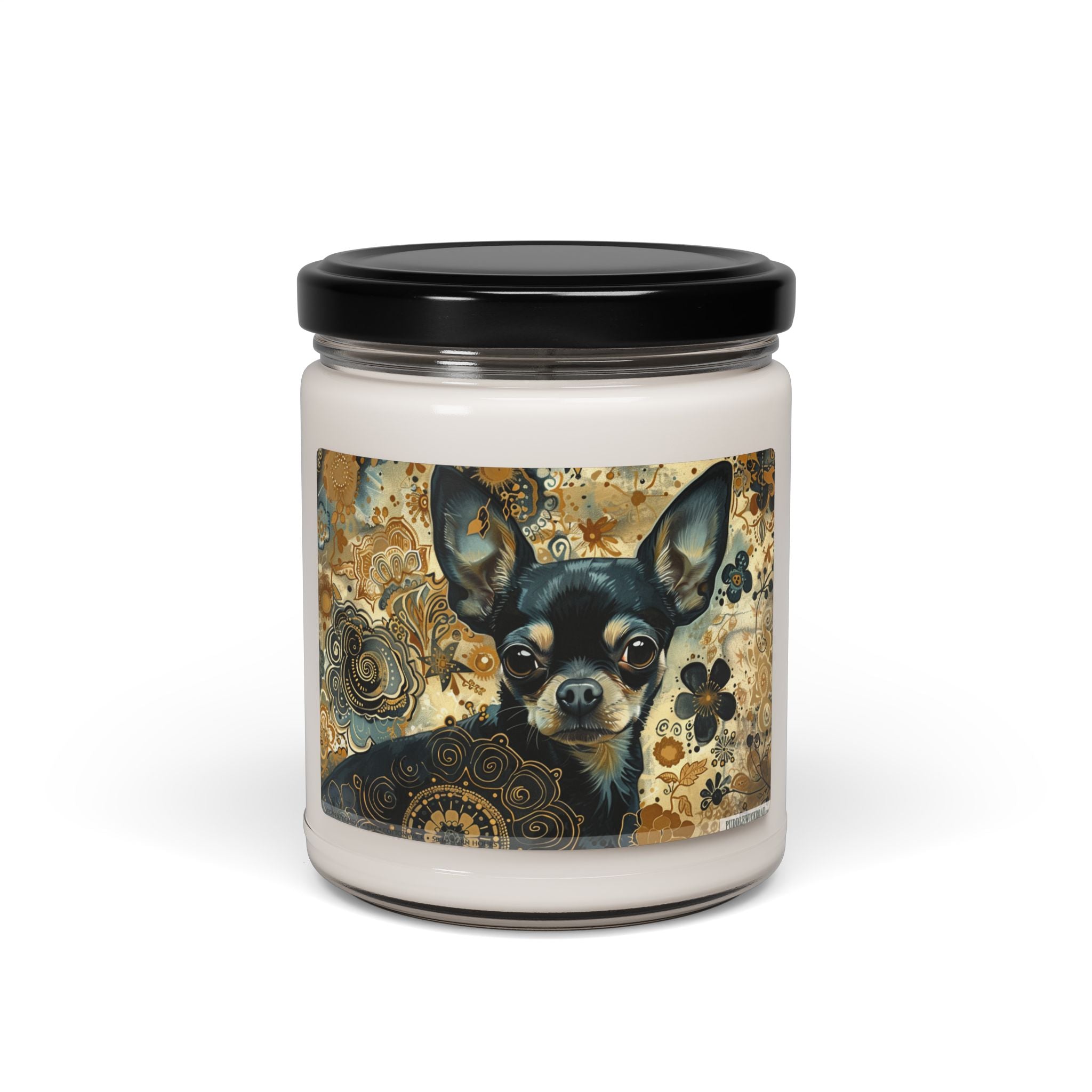 Chic Chihuahua Candle - Handcrafted Pet Lover Gift