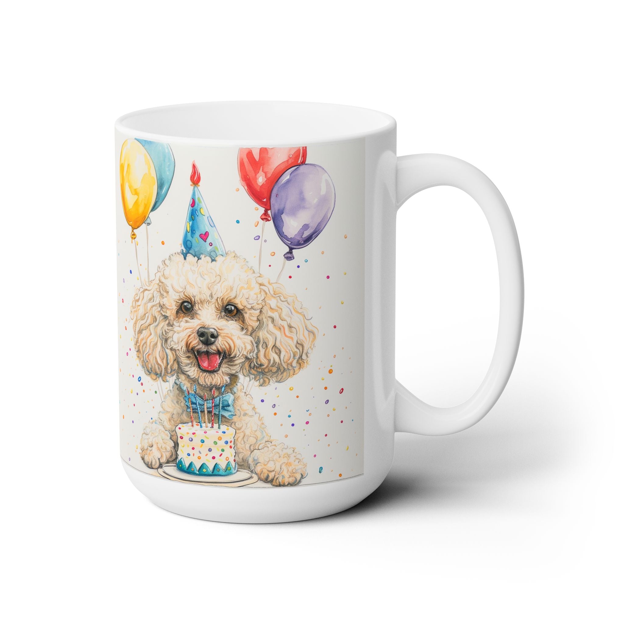 Adorable Poodle Birthday Mug – Perfect Gift for Dog Lovers!