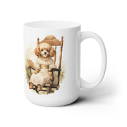 Elegant Vintage Poodle Coffee Mug – Perfect Gift for Dog Lovers