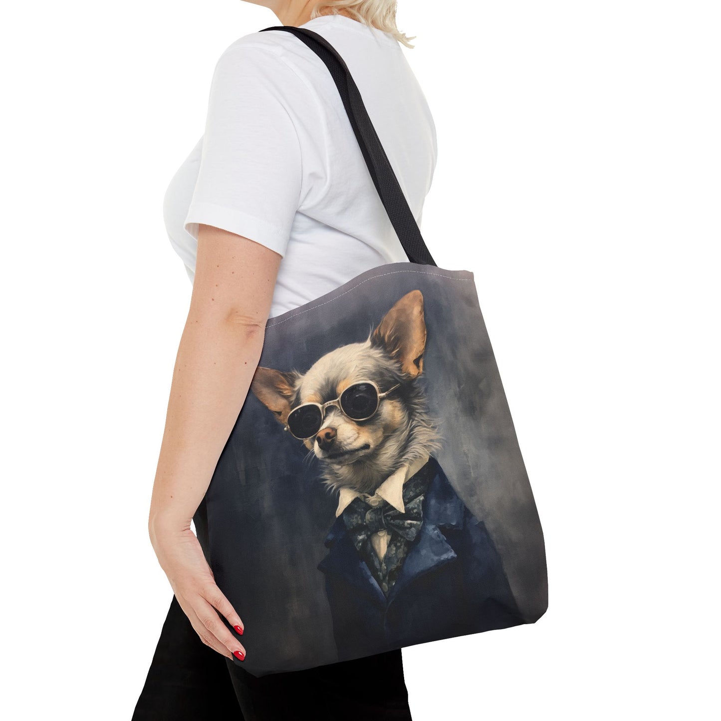 Chic Chihuahua Tote Bag – Trendy Canvas Accessory for Dog Lovers