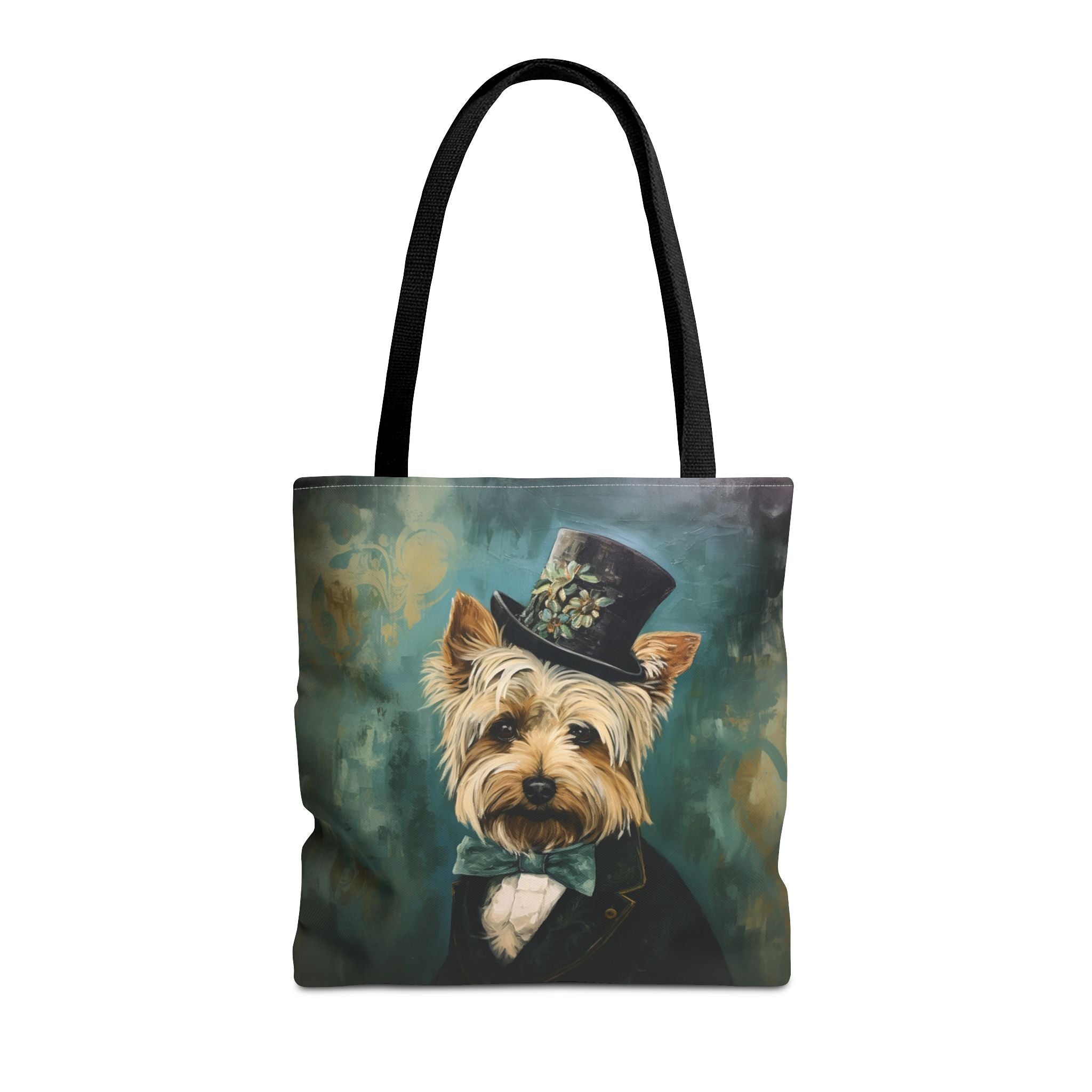 Yorkie Gentleman Tote Bag – Stylish Gift for Dog Lovers and Shoppers