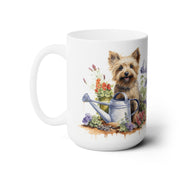 Yorkie Garden Bliss Coffee Mug - Perfect Gift for Dog Lovers