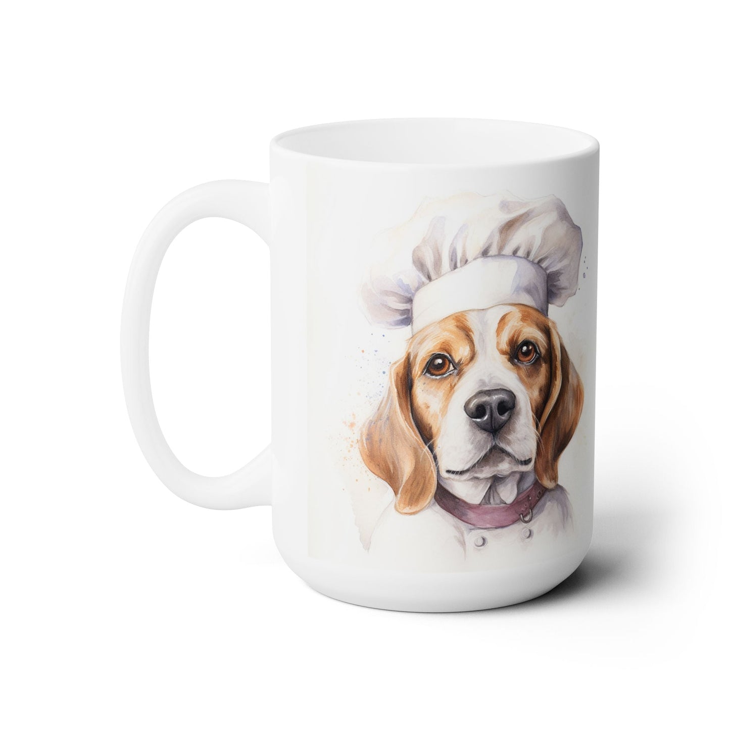 Beagle Chef Mug – Adorable Dog Lover's Coffee Cup Gift