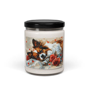 Papillon Dog Candle – Heartwarming Gift for Dog Lovers, Pet Parents