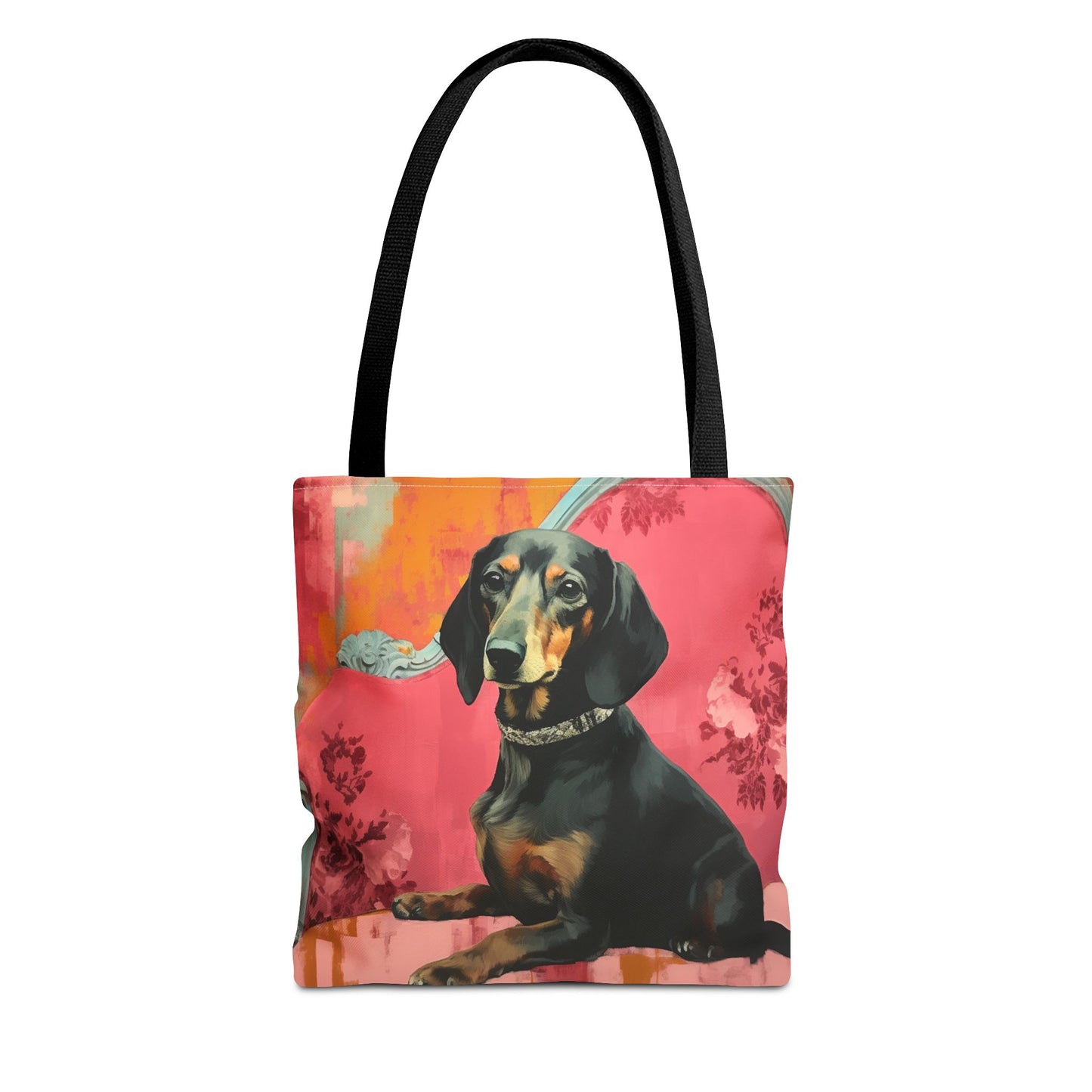 Dashing Dachshund Tote Bag – Artistic Reusable Eco-Friendly Gift