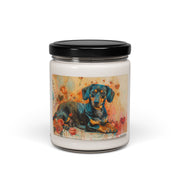 Dachshund Lover's Vintage Soy Candle - Heartfelt Dog Gift