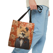 Stylish Pomeranian Tote Bag, Eco-Friendly Gift for Dog Lovers