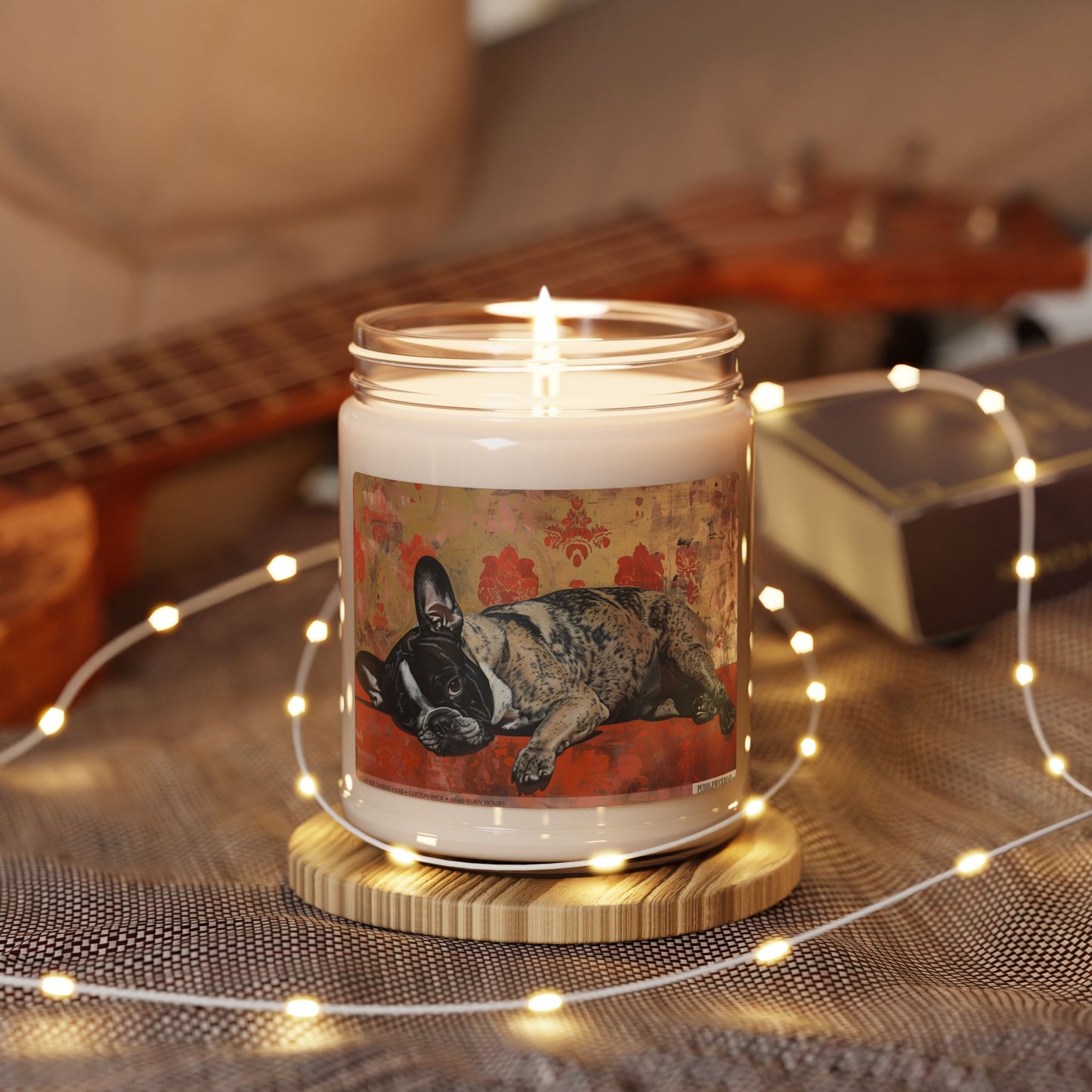 Frenchie Bliss Artisan Soy Candle for Dog Lovers