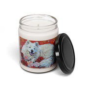 Samoyed Bliss Scented Candle - Cozy Gift for Dog Lovers & Pet Parents