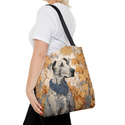 Great Dane Autumn Elegance Tote Bag, Stylish Fall-Inspired Canvas Bag