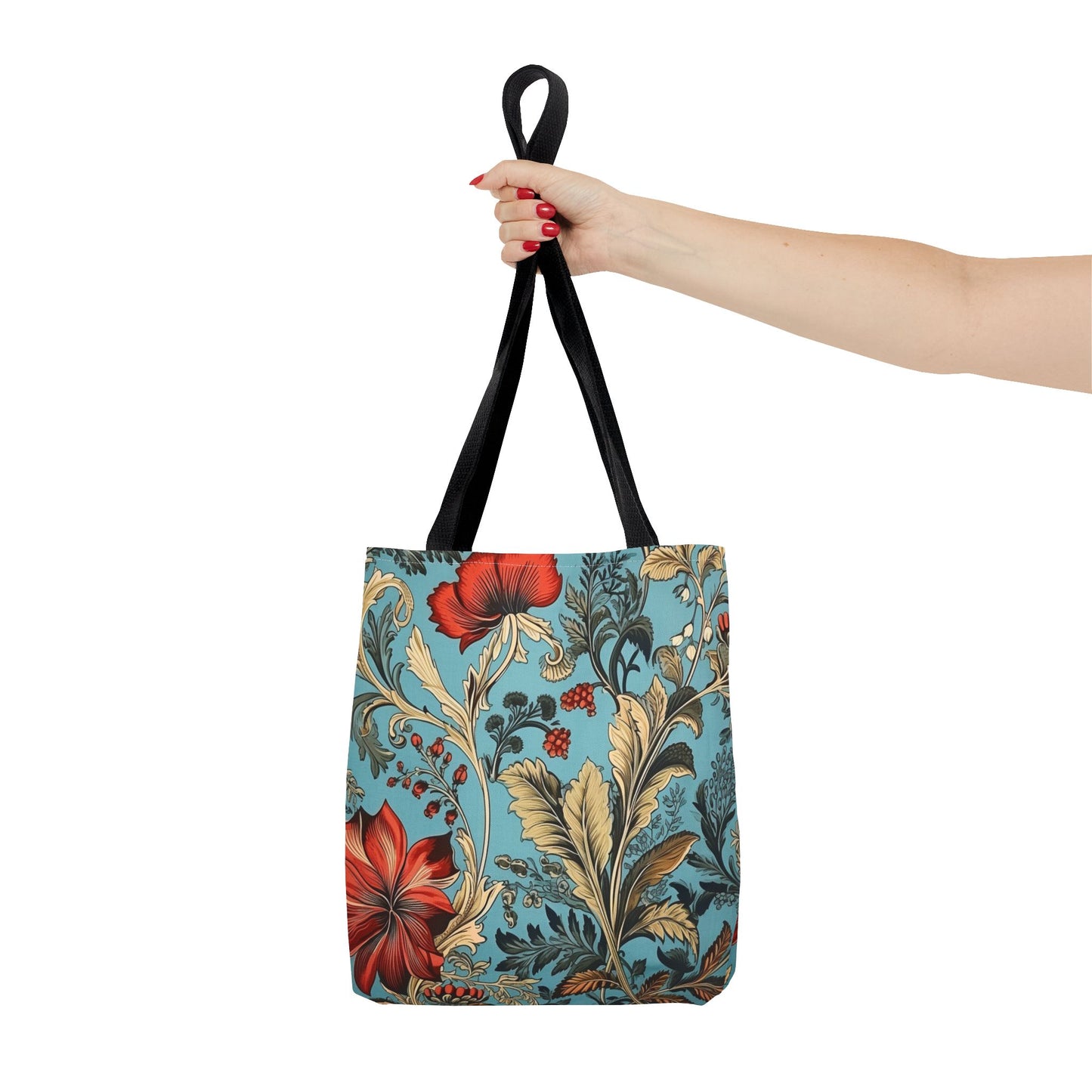 Floral Elegance Tote Bag – Eco-Friendly Shopping and Gift Idea