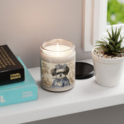 Charming Shih Tzu Soy Candle - Vintage Floral Dog Lover Gift