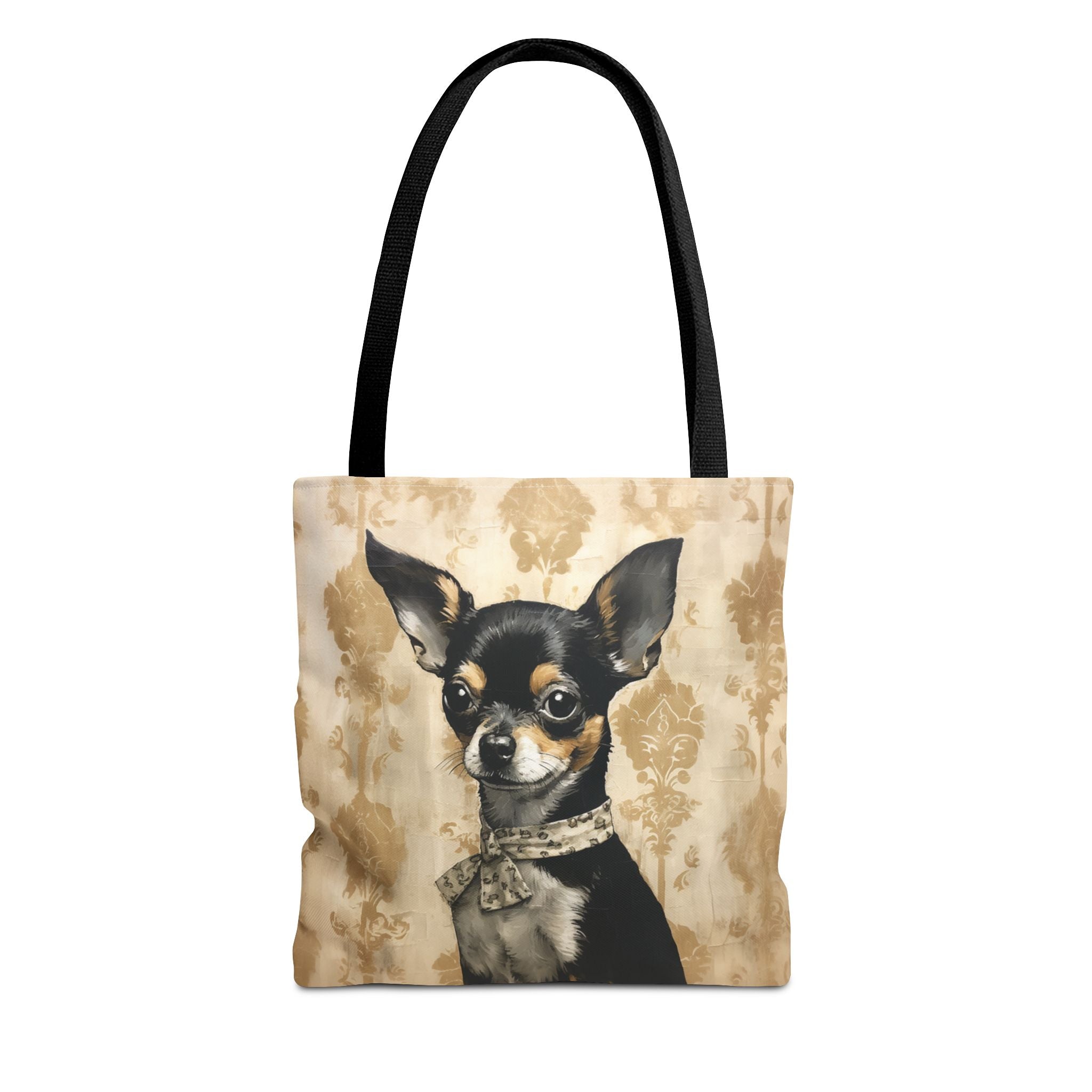 Chic Chihuahua Canvas Tote Bag – Stylish Gift for Dog Lovers