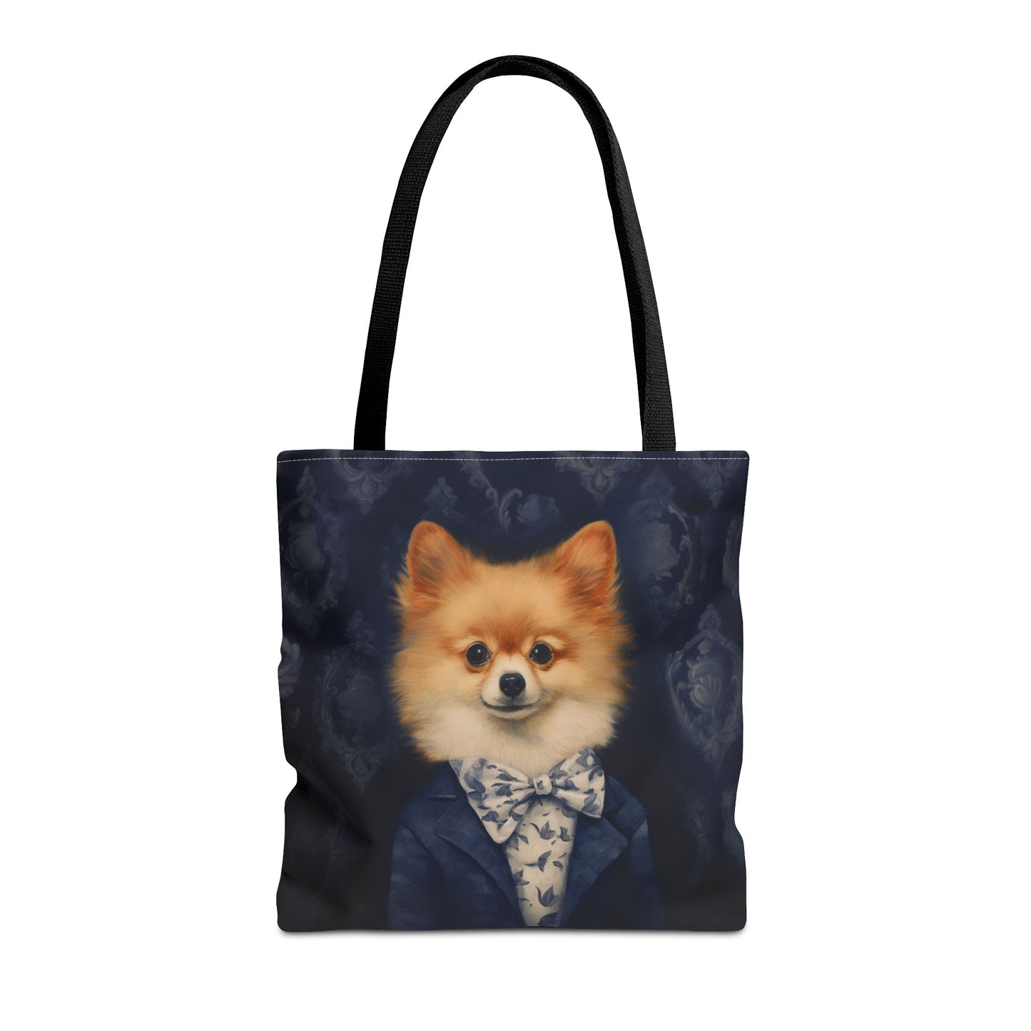 Pompous Pomeranian Tote Bag – Stylish Design for Dog Lovers