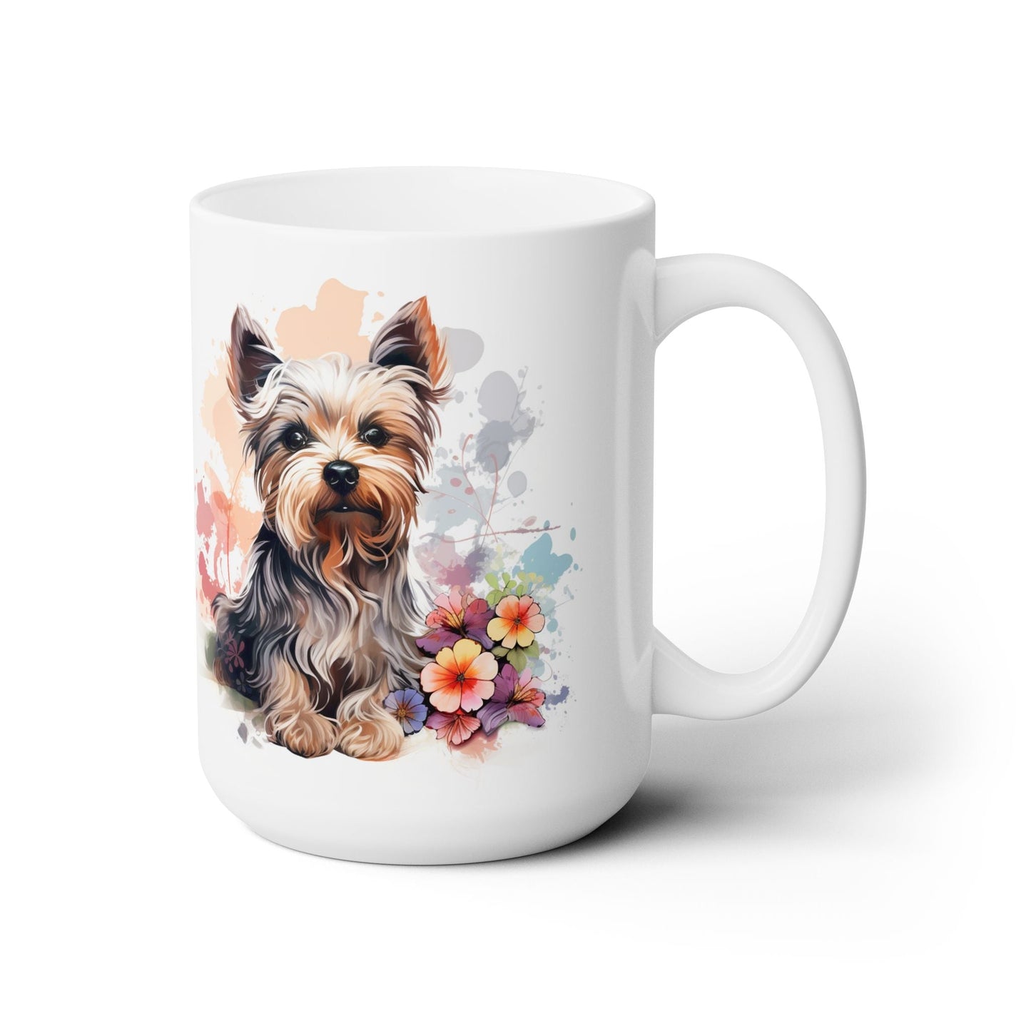 Yorkie Dreams Mug - Yorkshire Terrier Art Coffee Cup Gift