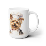 Yorkie Chef Coffee Mug – Perfect for Dog Lovers and Pet Parents