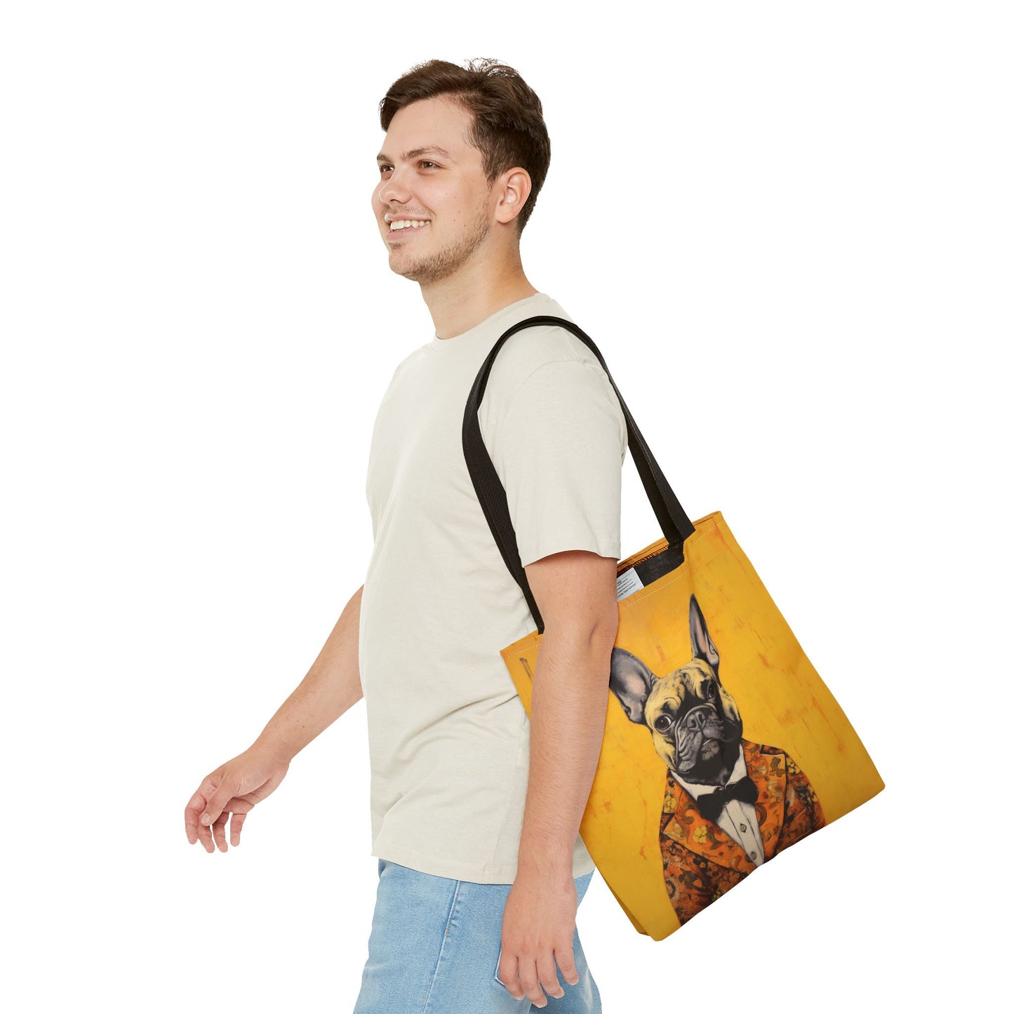 Elegant French Bulldog Tote Bag – Stylish Eco-Friendly Gift